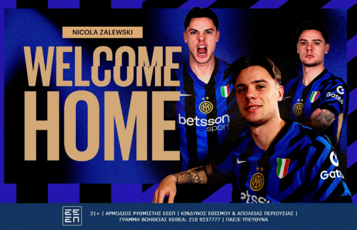 «Welcome Home» powered by Betsson.sport με τον Νικολά Ζαλέφσκι